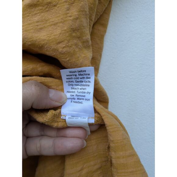 Sonoma Women's Tank Top Yellow Sleeveless Size XL - Picture 8 of 9